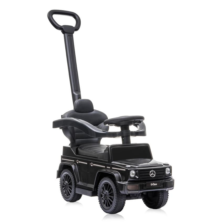Mașinuță Mercedes-Benz G350D Lorelli cu Mâner Parental, Albă - Negru [ps:552f1b35-2a3b-49a7-b251-34c189c18435]