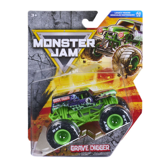 Monster Jam Grave Digger 1:64 - Mașinuță Metalică Spin - Default Title [ps:94e6a3f3-dee7-435f-a826-0f887f047c06]