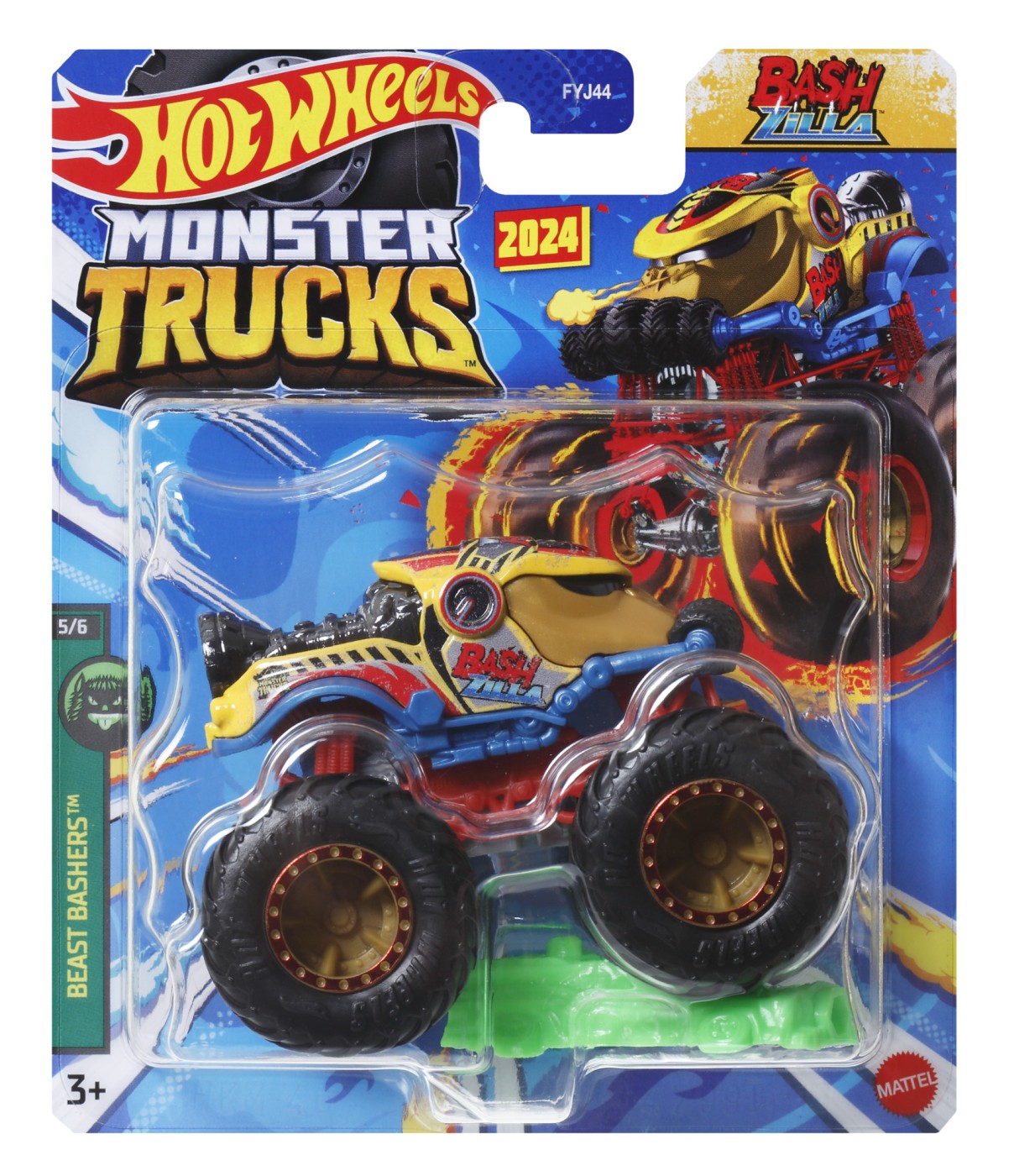 HOT WHEELS MONSTER TRUCK SET 2 MASINI SCARA 1 LA 64 - Zilla [ps:312d26a7-d887-47c7-9920-a5de4c24523f]