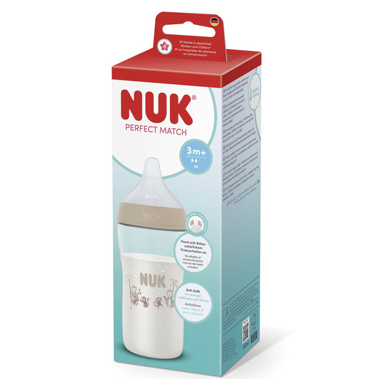 NUK PM BIB PP TC 260ML ALB TET.SI 3+ FLUX M - Bej [ps:415af408-26ac-4277-a57f-3a53119d0740]