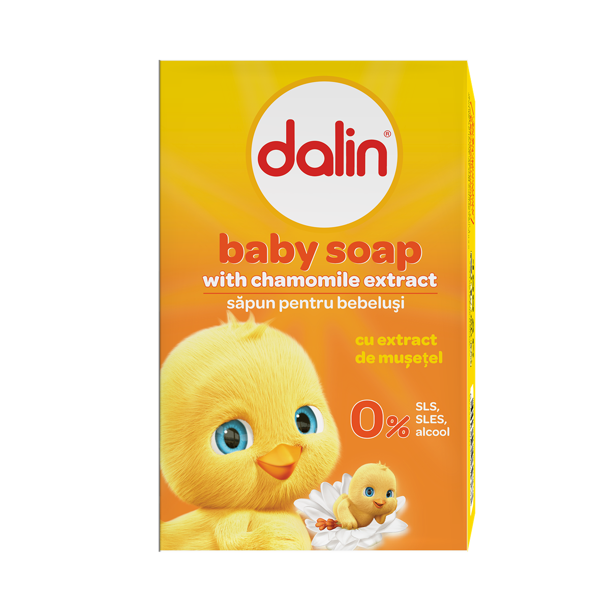 DALIN Baby, sapun solid, cu musetel, 100 g [ps:bf6aab1e-89f5-4c4c-a8d7-754fa414246f]