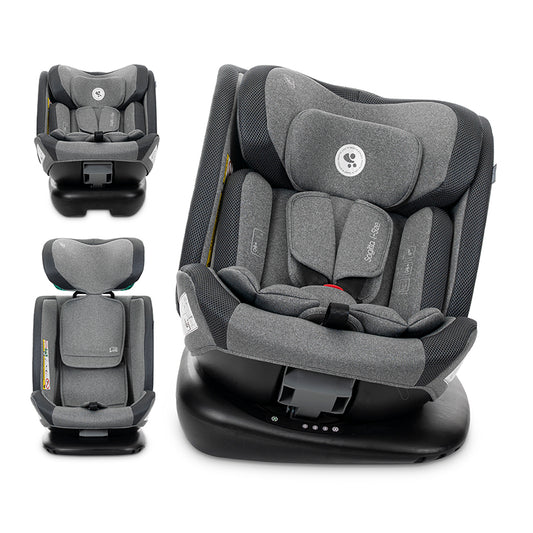 Scaun auto pentru copii, Sagitta, i-Size, rotativ 360, protectie laterala SPS, spatar reglabil, 0-12 ani, 40-150 cm, SPS [ps:7a2f46be-ced9-4598-849f-992c266f5695]