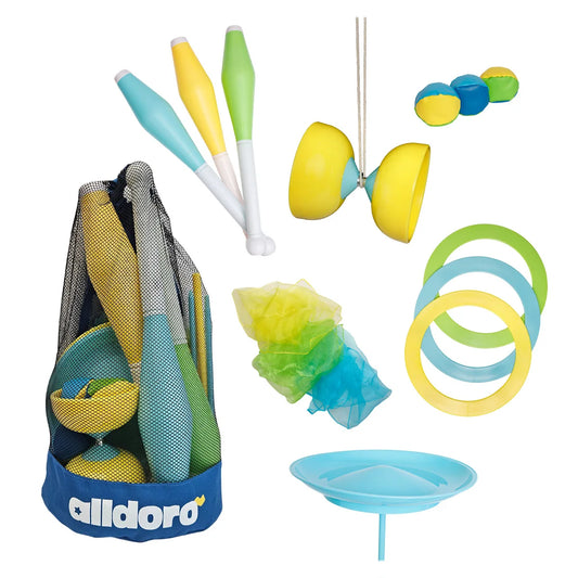Set de Jonglerie Alldoro pentru Copii - Kit Complet - Default Title [ps:6ff0bf89-8858-4d48-85d0-259351ae56e2]