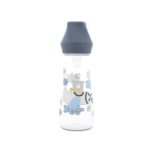 Biberon Lorelli My Friend, 250ml, Tetină Silicon, Iceberg - Cameo Blue [ps:c4c85533-3a33-4da3-b079-9c39dcbe4ef6]