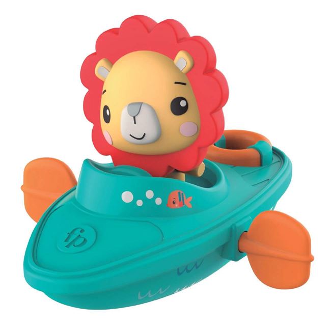Bărcuța de Baie cu Leu Fisher Price - Jucărie Bebe Jumbo - Default Title [ps:8e2629f5-a236-43e1-b41f-93fd65c531b6]