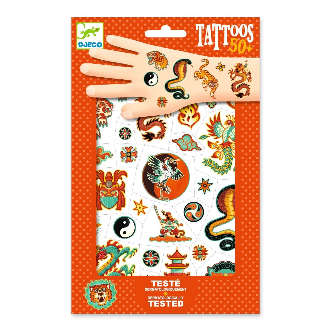 Tatuaje temporare Arte martiale, Djeco - Default Title [ps:f637fbb7-00d9-4f4f-ae06-bbeeaedbb900]