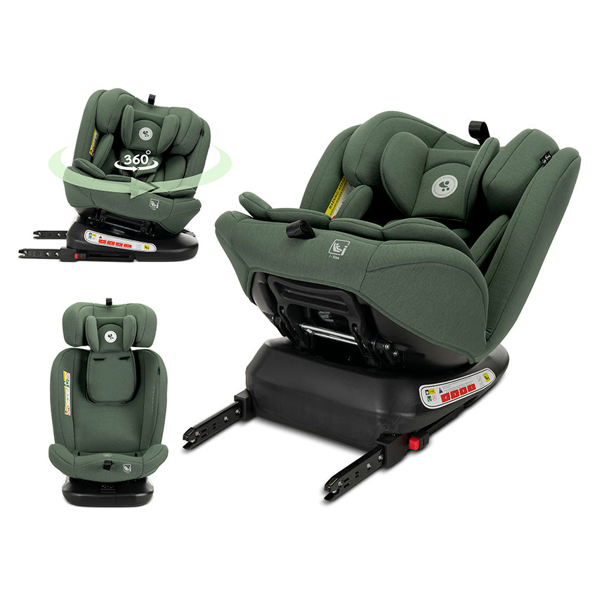Scaun Auto Lorelli Capella i-Size, Rotativ 360°, 0-12 ani - Green [ps:79b95e91-0c59-4f8a-9ce4-7cf1c47f30d6]