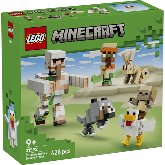LEGO Minecraft Atac în Desert cu Găini 21592 | Infant.ro - Default Title [ps:54aa71a4-8738-4eca-81d9-1878464660c2]
