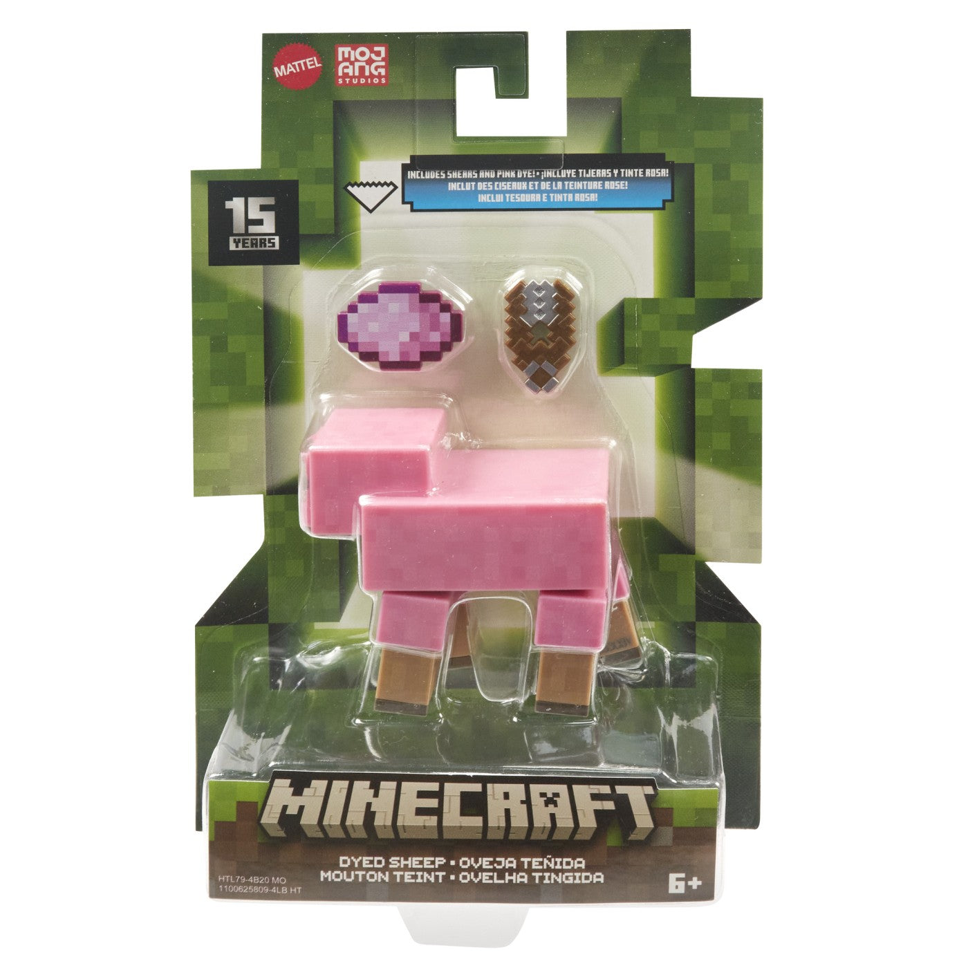 MINECRAFT CRAFT A BLOCK FIGURINA PIG 8CM Mattel - Sheep [ps:cc8a596a-8b24-41db-a5de-c27c4e7bf6a3]