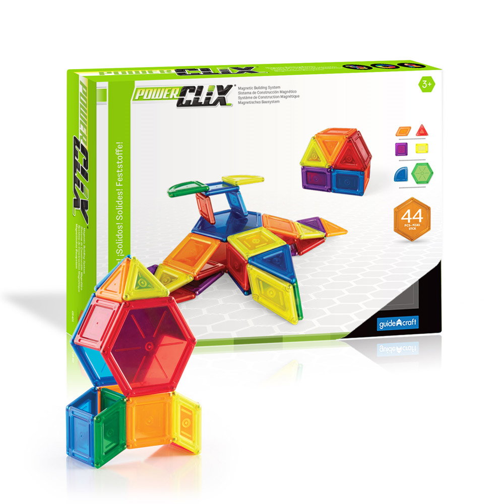PowerClix Solids Set Magnetic 24 Piese Guidecraft - 44 [ps:bffb4c47-fed3-486b-a5af-7bebc48db8a7]