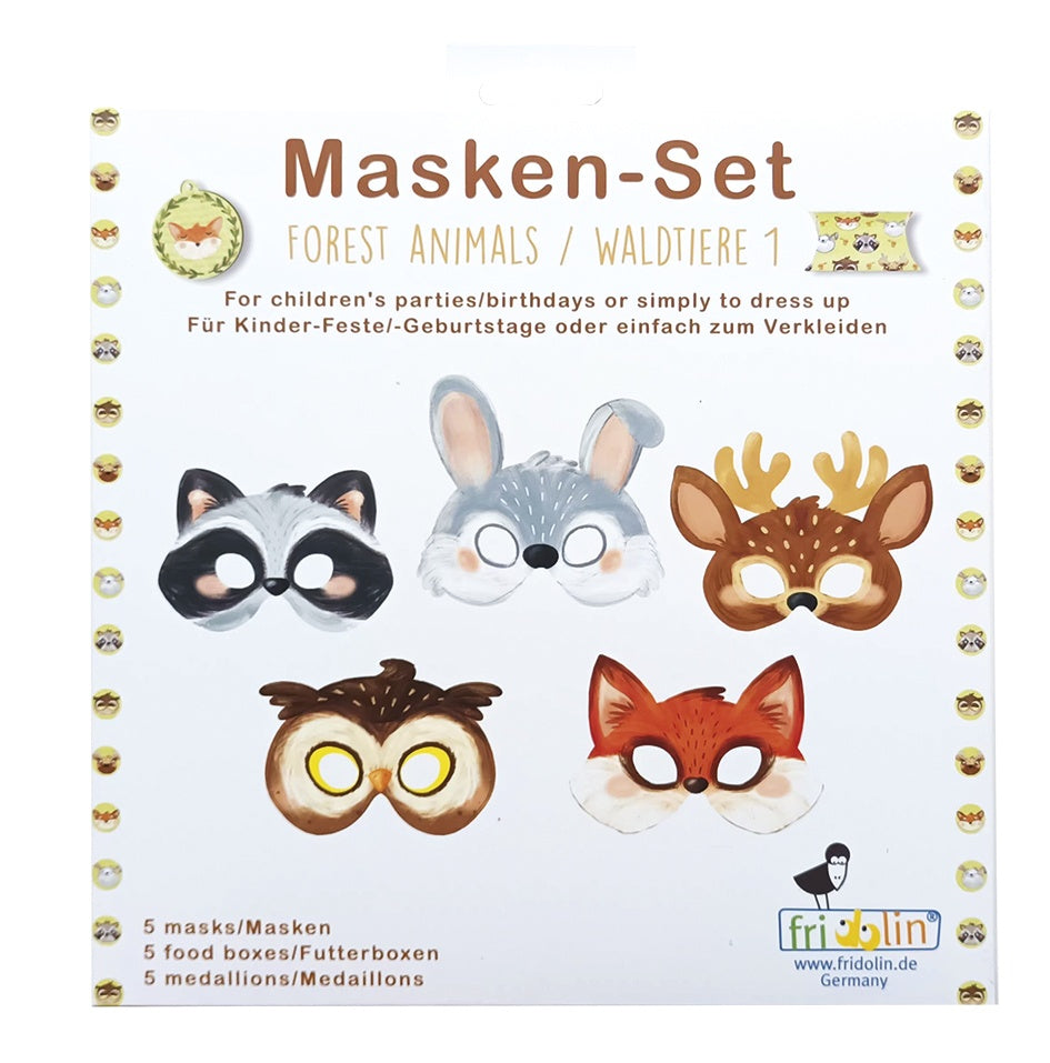 Set masti petrecere Animalutele padurii, Fridolin [ps:8ef0f209-558e-4aa9-82f7-609bc04b0e01]