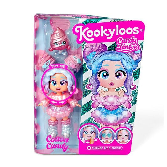 KOOKYLOOS Candy Land Cotton candy, papusa, 1 model [ps:08538327-1f32-4f6c-b106-0c8559af05d1]