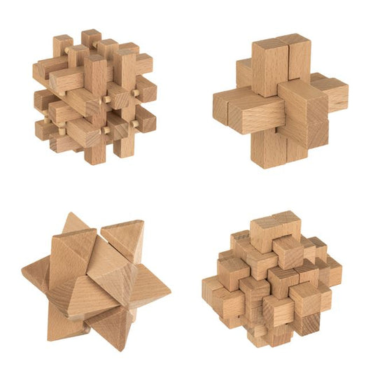 Puzzle Logic Lemn 4 Forme 3D - 54 piese, Jumbo - Default Title [ps:f8be206b-8a2c-4dbd-8dda-d37061bd3ee3]