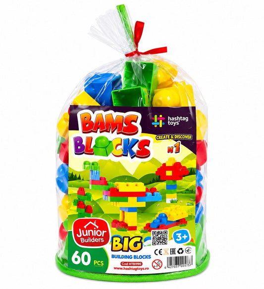 Set Constructorul Bams Block 1 Viva Toys - Jucărie - Default Title [ps:63c237c9-49d5-4a75-a520-ea9e1faf17aa]