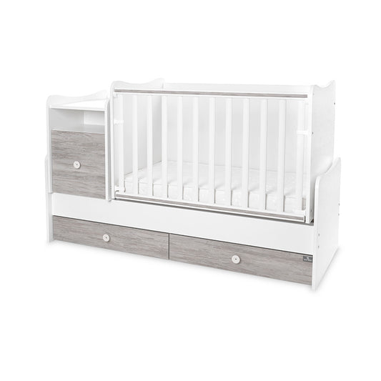 Mobilier Multifuncțional Lorelli Trend Plus - Trio White Oak - Trio White Artwood [ps:22c630cf-cf50-4523-9261-369b1fce3f19]