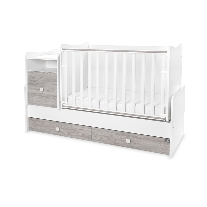 Mobilier Multifuncțional Lorelli Trend Plus - Trio White Oak - Trio White Artwood [ps:22c630cf-cf50-4523-9261-369b1fce3f19]