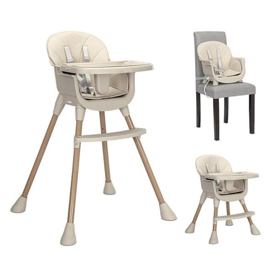 Scaun Masa Lorelli Vanilla 3 in 1, Beige, 6 luni - 6 ani - Beige [ps:f14abaa3-608a-4942-bbef-f0f9530ca746]