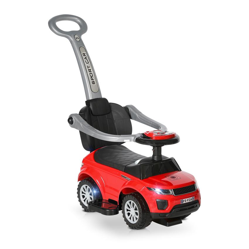 Mașinuță de Teren Lorelli cu Mâner Parental, Roșie - Rosu [ps:d22f591f-6b0d-4027-92b0-094bb9418327]