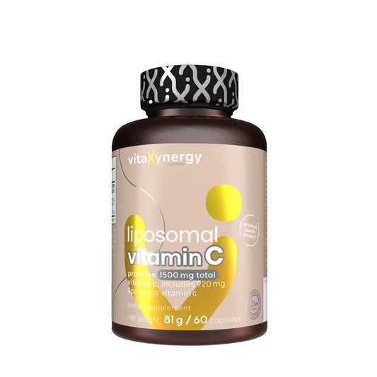 VITAXYNERGY Vitamina C lipozomala, supliment alimentar, 60 capsule, 1 buc [ps:8bd3e385-4494-43fe-aad5-3a81c180089d]