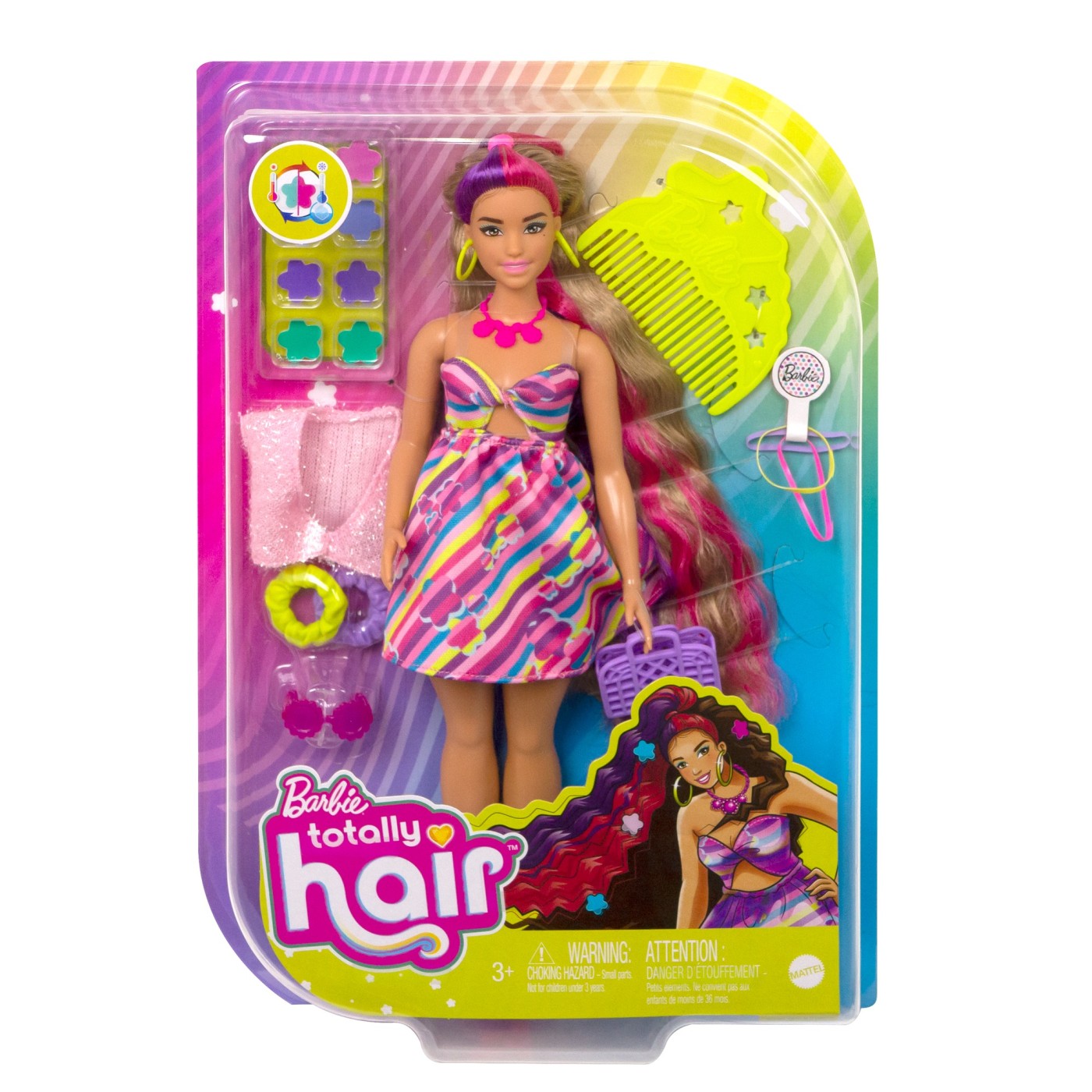 BARBIE TOTALLY HAIR PAPUSA BARBIE SATENA [ps:e9fff870-c659-4826-a9d6-8235c81fea14]