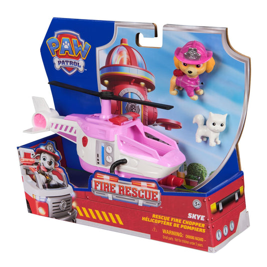 PATRULA CATELUSILOR VEHICUL DE SALVARE MASINA DE POMPIERI SI FIGURINA SKYE [ps:462732b1-5ece-4496-ae0f-bef9a4013213]