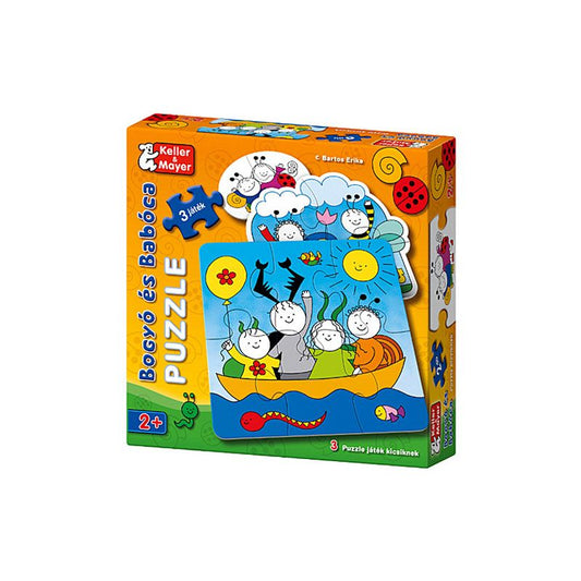 Puzzle Bogyó és Baboca pentru bebeluși - Keller & Mayer - Default Title [ps:ef41238d-dfb2-41da-9c8a-2f342c4a90d8]