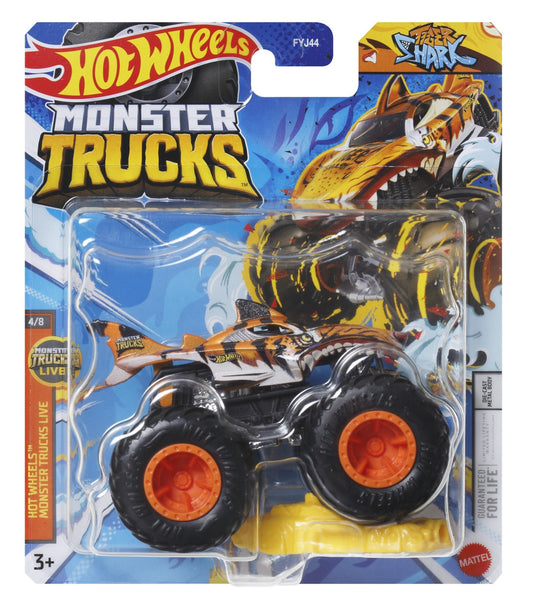 HOT WHEELS MONSTER TRUCK MASINUTA TIGER SHARK SCARA 1:64 - Default Title [ps:bd09dff4-747f-4e3e-b3d3-94155b8970cd]