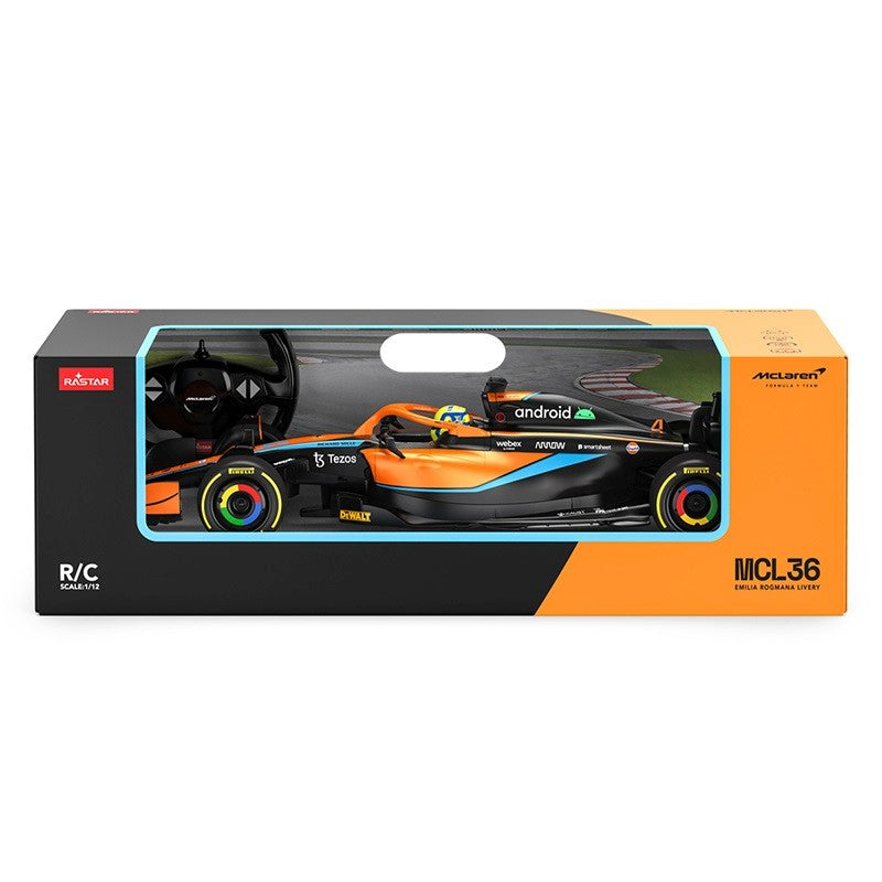 MASINA CU TELECOMANDA MCLAREN F1 MCL36 SCARA 1 LA 12 Rastar - Default Title [ps:6d30b60d-ad53-41e5-81eb-9247fa6edb13]