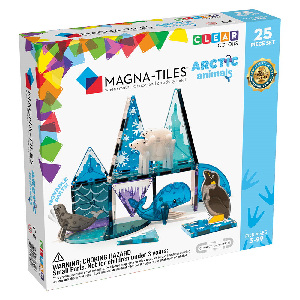 MAGNA-TILES Arctic Animals - Set Magnetic de Construcții - Default Title [ps:d5b68b48-848e-4280-8a4e-960749b20df3]