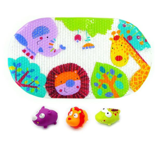 Set de Baie 4 Piese Knorr Toys cu Covoraș și Jucării - Default Title [ps:f02ccc47-f5b8-4569-99c1-aa880ec68ca6]