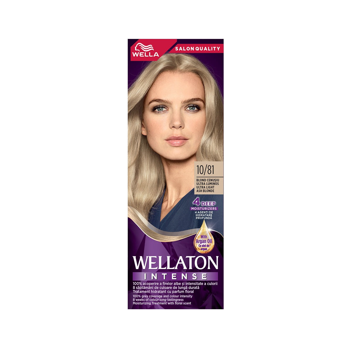 WELLATON Intense, vopsea de par, nuanta blond cenusiu, nr 10/81 [ps:4b81fb0c-7d2d-41e2-ab6e-03f111e5a87d]