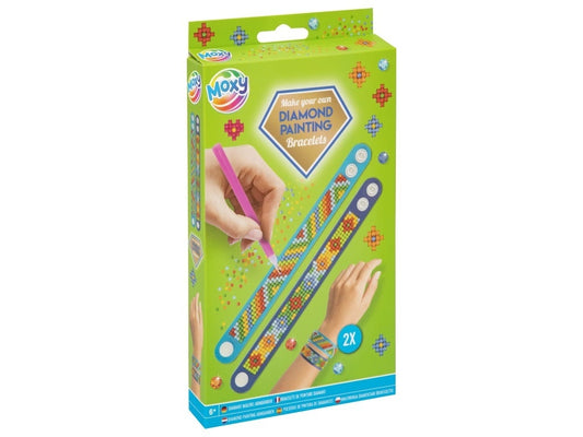 Set Creativ Brățări cu Strasuri Diamond Painting Moxy, Roz - Default Title [ps:1750fcdb-e701-4bc6-9356-4cd1e2eeb309]