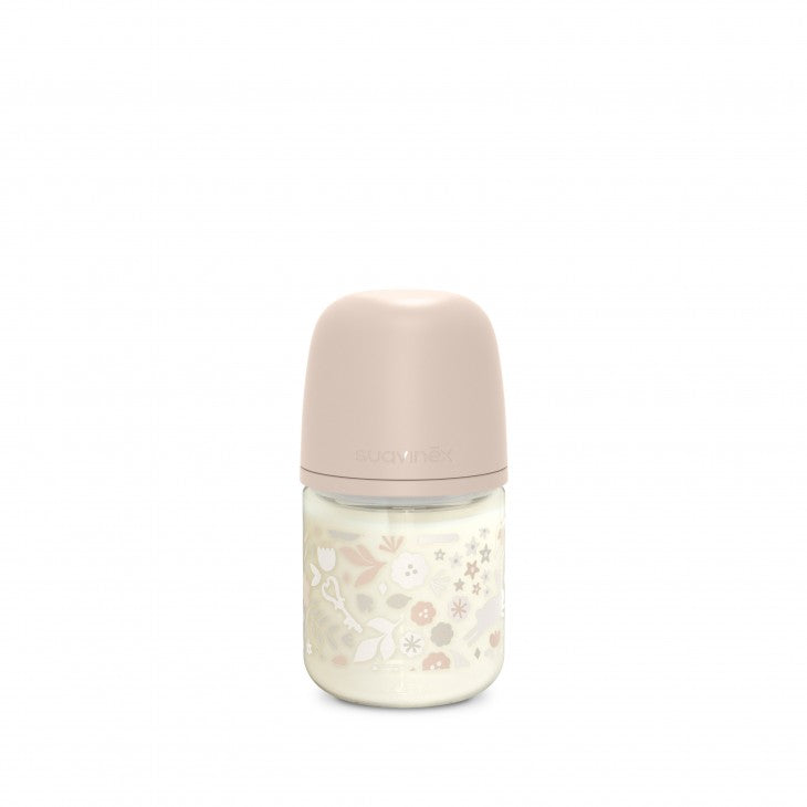 WONDERLAND BIBERON DE STICLĂ 120ML SXPRO DEBIT LENT LIBERTY ROZ [ps:f706bec7-2687-4db3-b0c0-b08404856a9e]