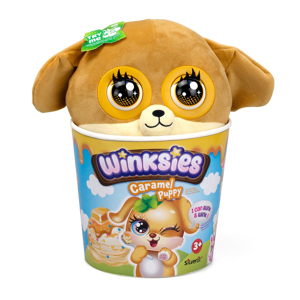 WINKSIES Caramel Puppy, jucarie de plus, catelus interactiv [ps:51be3e24-b1ad-43cf-9ed4-e7056cd5da13]