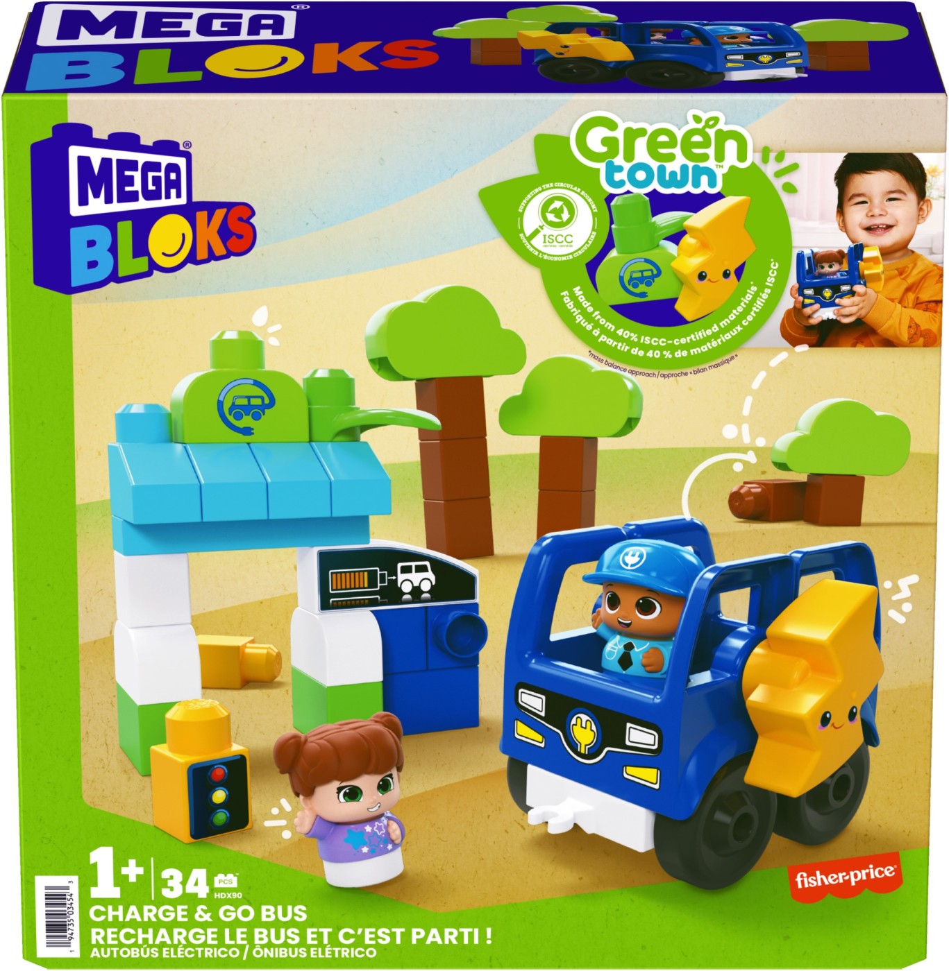 MEGA BLOKS SET CONSTRUCTIE 34 PIESE [ps:e8e6e1f6-b0f7-42ab-a54c-05ac6e9191ec]