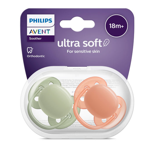 PHILIPS SCF093/01 Avent Ultra Soft, suzeta, 18 luni +, 2 buc [ps:efe410d2-96c7-4a4f-b3b0-7a6202879d2e]