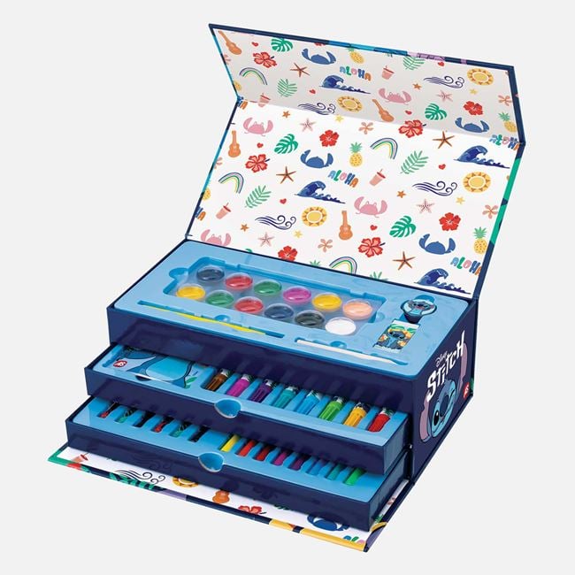 Set Colorat Valiza Disney Stitch Jumbo - 50 Accesorii - Default Title [ps:5f1c1f64-6fbd-472a-b8af-4e6cccec04f6]