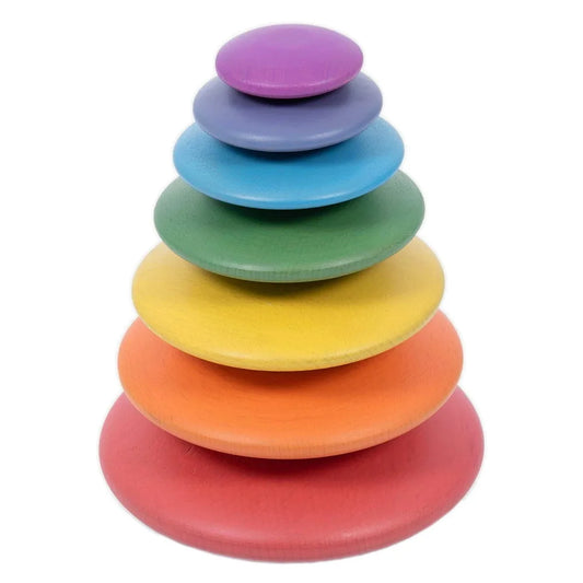 Rainbow Wooden Buttons - Discuri Lemn Curcubeu Tickit - Default Title [ps:9e473cda-3048-46c9-8b74-dd44871063f9]
