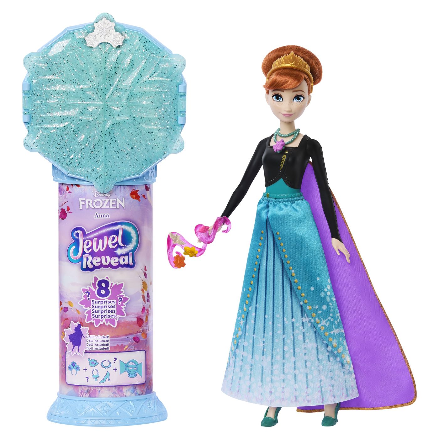 DISNEY FROZEN JEWEL REVEAL PAPUSA ANNA Mattel - Default Title [ps:26ad61d0-5dfe-427d-82ae-4f17ee9fd64b]