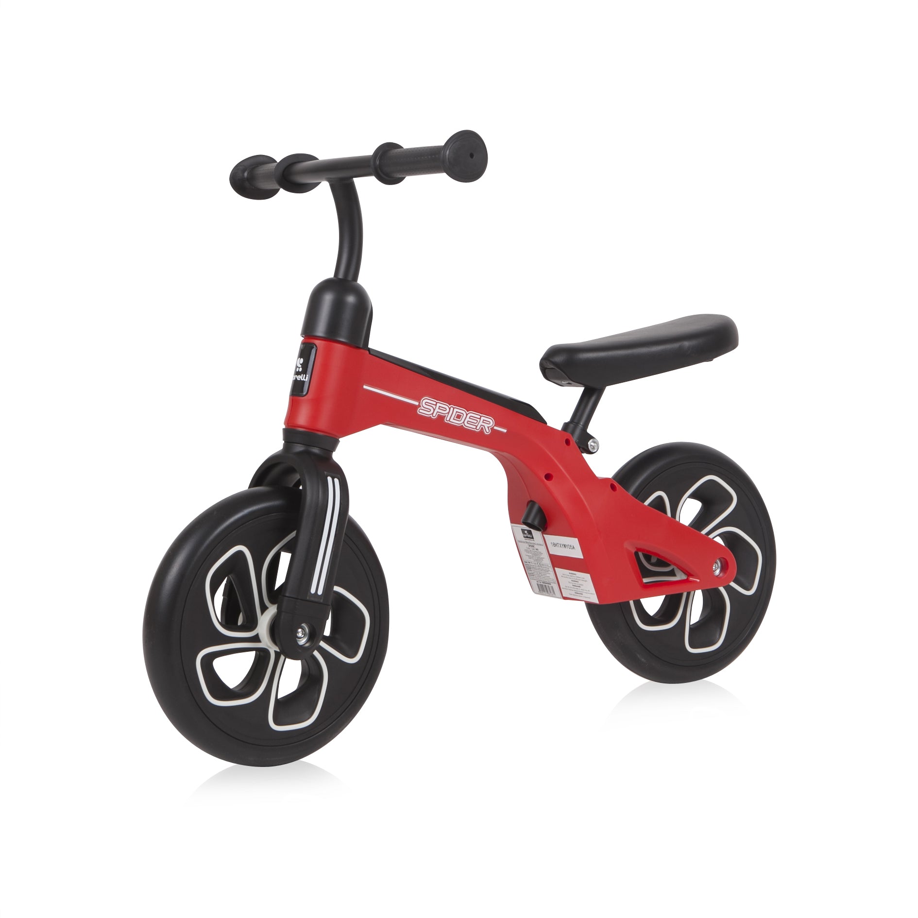 Bicicletă de Tranziție Lorelli Spider, Fără Pedale, Mint - Rosu [ps:4c79fae9-21d5-4cae-ac17-6974e6e98046]
