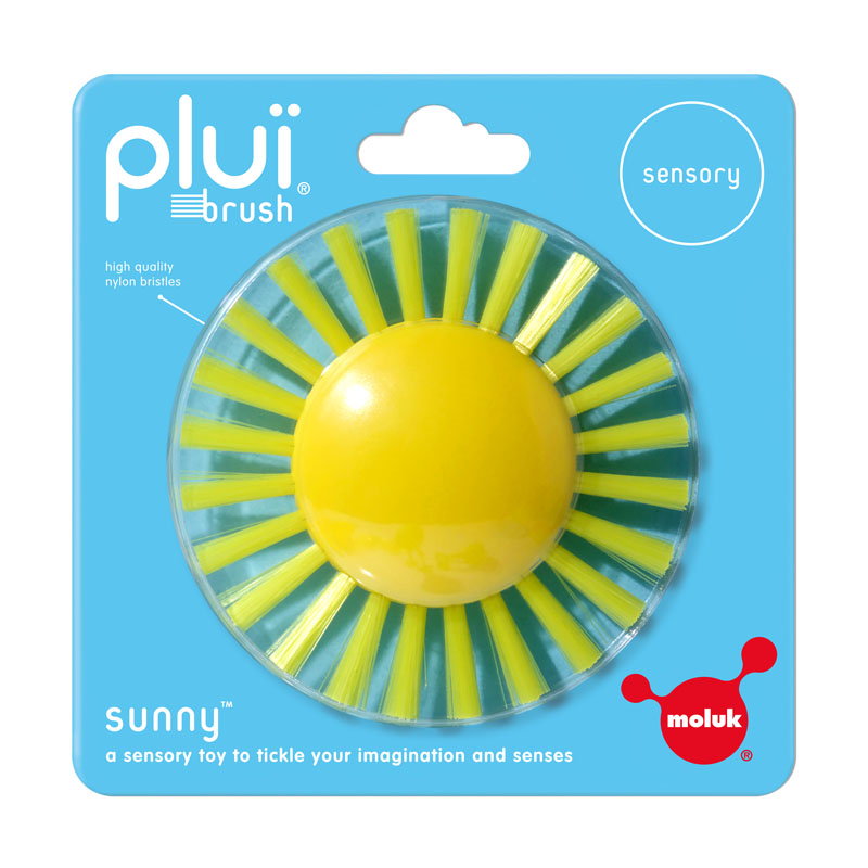 Jucărie Senzorială Sunny Brush Moluk - Periuță pentru Copii - Galben [ps:4ff4cff3-7f9a-4c56-ba07-46a0fd531651]
