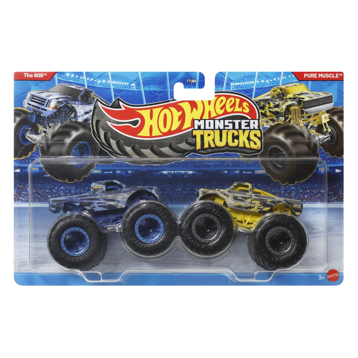 Set Hot Wheels Monster Trucks The 909 și Pure Muscle - - Default Title [ps:28d8b2d5-0c2a-4eeb-874b-3eb7895bcb16]