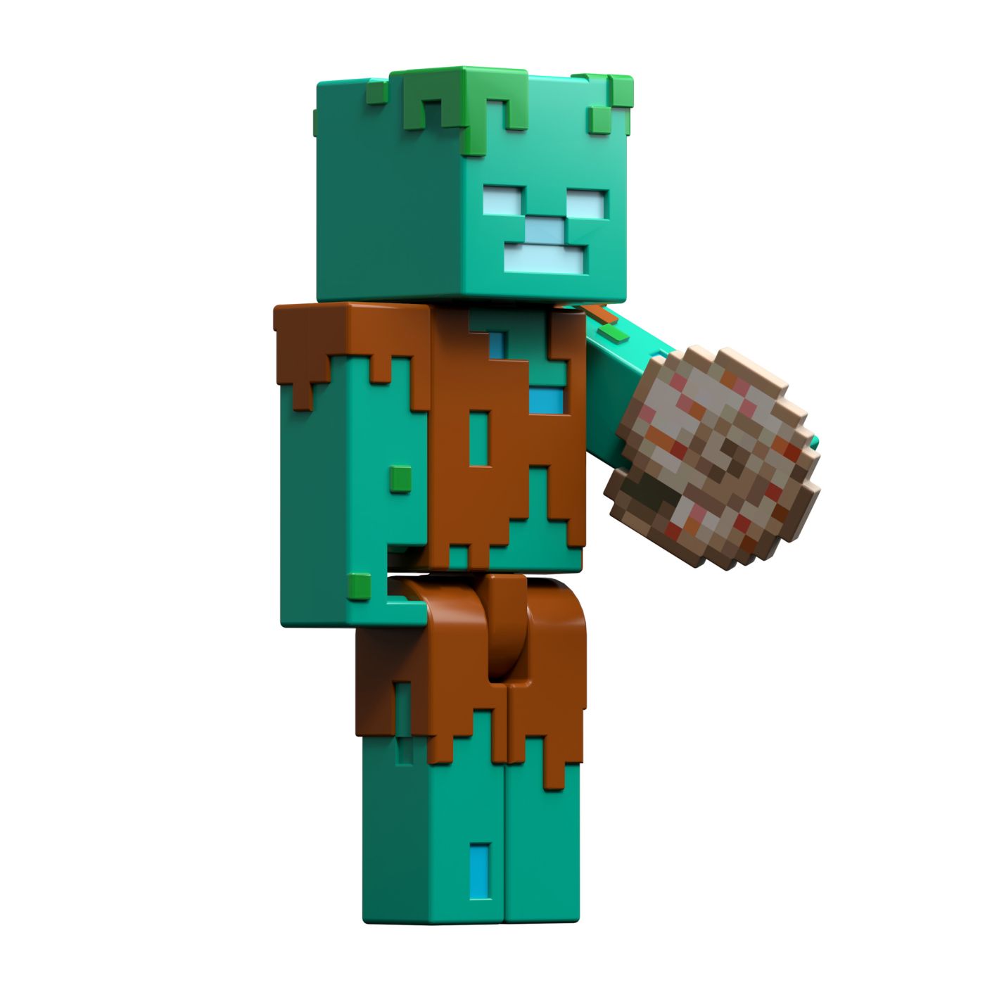 MINECRAFT CRAFT A BLOCK FIGURINA PIG 8CM Mattel - Drowned [ps:bb382e68-f7e3-4ad1-bf2b-4fc738943276]