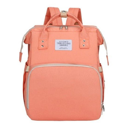 Rucsac Multifunctional Flippy cu Patut Pliabil | infant.ro - Roz Pudra [ps:0079233d-f554-4050-8780-837d787c7e68]