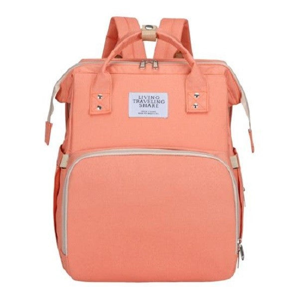Rucsac Multifunctional Flippy cu Patut Pliabil | infant.ro - Roz Pudra [ps:0079233d-f554-4050-8780-837d787c7e68]