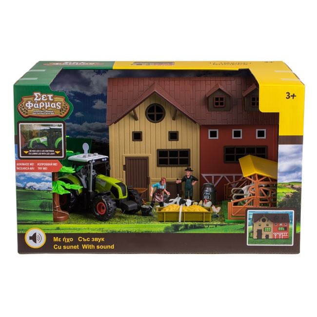 Set Fermă cu Hambar, Tractor, Sunet și Lumină - Jumbo - Default Title [ps:3a01c0f4-f37e-485e-acb6-c5cf030a3135]