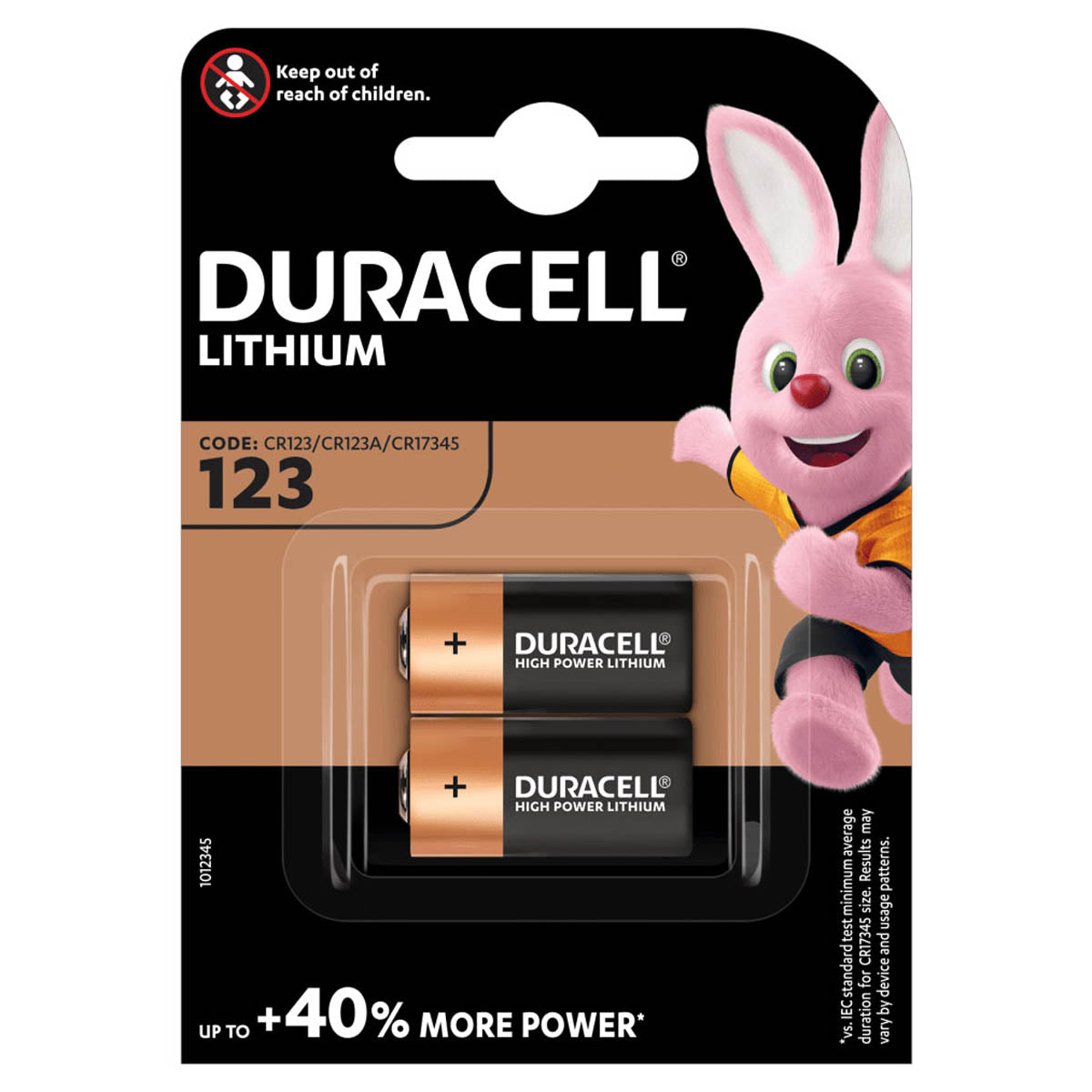 DURACELL Ultra 123, baterii, 3V, 2 buc [ps:383461fd-c4f3-430a-9c7c-90e931ff0ca1]