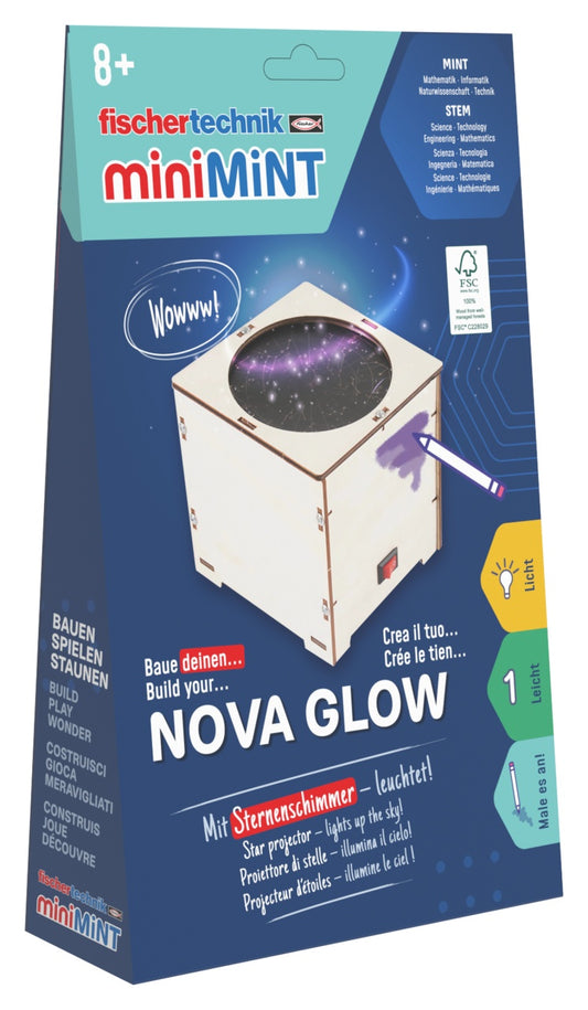 Proiector Stele Lemn miniMINT Nova Glow - Fischertechnik - Default Title [ps:8863cdb5-bc38-42a1-8c9a-ccaeb30873d6]