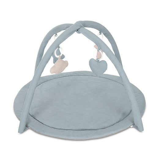 Saltea Activități Lorelli Moments, Beige, 83x83 cm - Blue [ps:99438fbc-c090-4a7a-8c69-b944645b5bc7]
