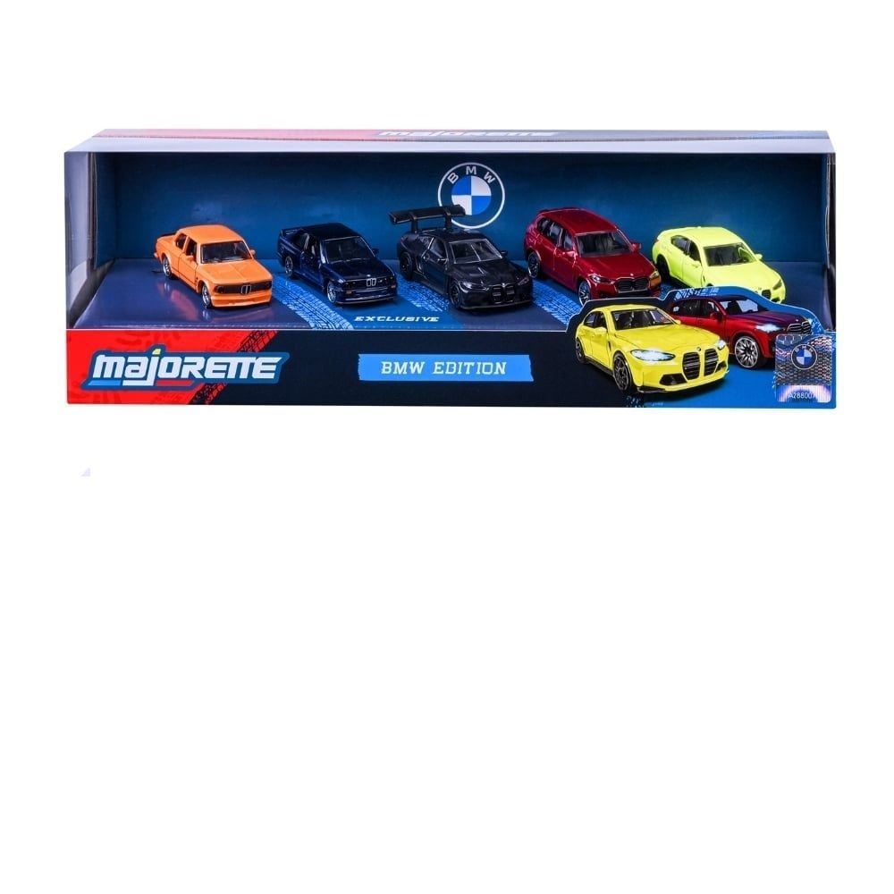 MAJORETTE SET 5 MASINUTE METALICE BMW 7.5CM Simba - Multicolor [ps:5974d9bf-ca2d-42ab-9cc0-7d69653ef80b]